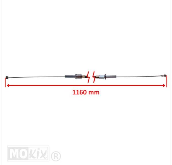 Kabel Versnelling Sachs/Hercules Prima 4/5 Grijs - Elvedes