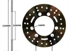 Remschijf Suzuki RMX 97 Voor 220x100x3.5 IGM"