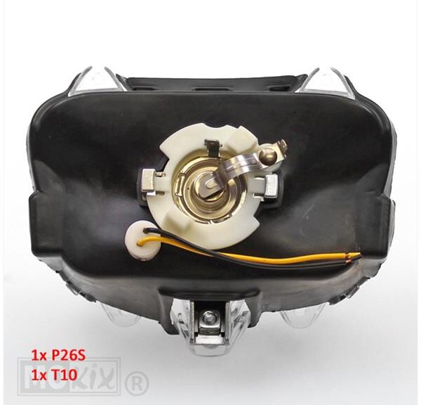 Koplamp Peugeot FOX 12V Elec