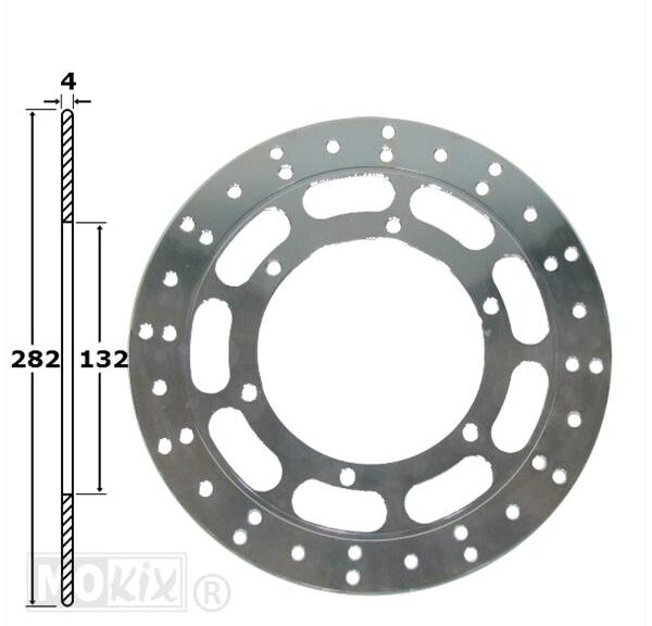 Remschijf Yamaha TZR 50/80 Voor 282x132x4 IGM