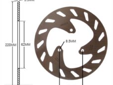 Remschijf Rieju RS3 50-125 Achter 220x62x3.5 IGM