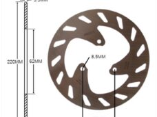 Remschijf Rieju RS3 50-125 Achter 220x62x3.5 IGM