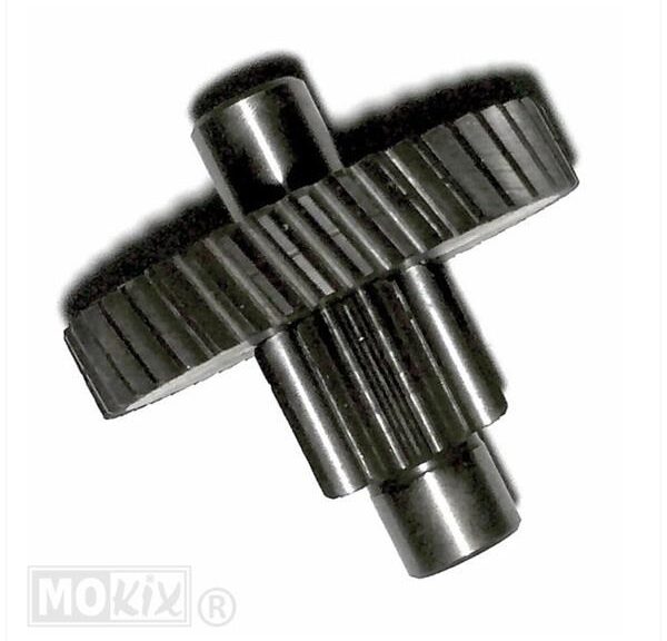 Intermediate shaft + Gear Peugeot FOX ORG
