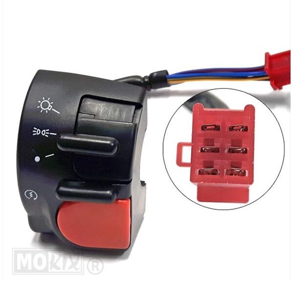 Stuurschakelaar Yamaha Aerox Rechts Licht Elec