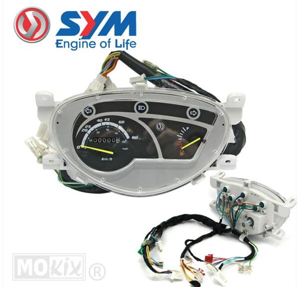 KM Teller SYM X-PRO Compleet ORG
