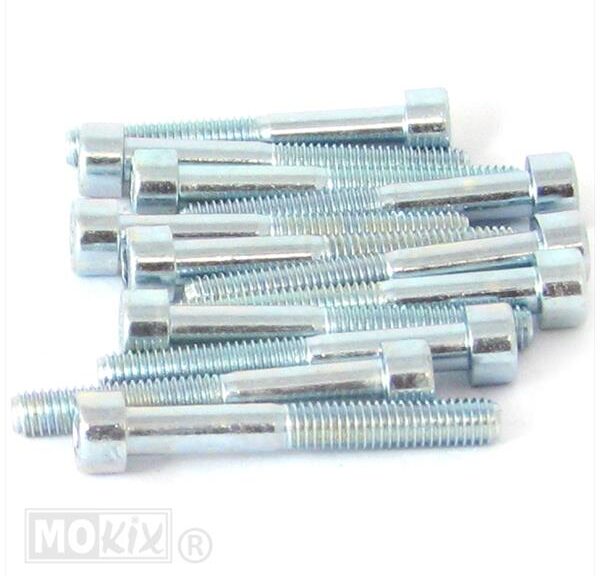 Inbus-Bout M 6x 45 Elvz 12stuks - Bollard