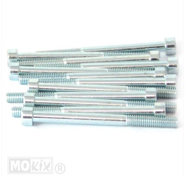 Inbus-Bout M 6x 75 Elvz 12stuks - Bollard