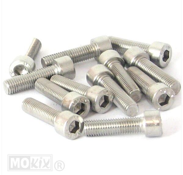 Inbus-Bout M 7x25 Elvz  (12) - Bollard