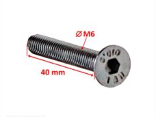 Remschijf Verzonken-Bout M6x40mm Kreidler (5)