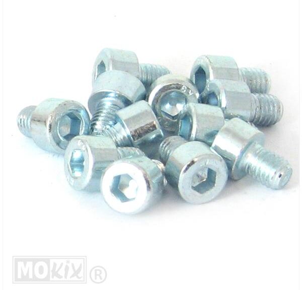 Inbus-Bout M 8x10 Elvz 12stuks - Bollard