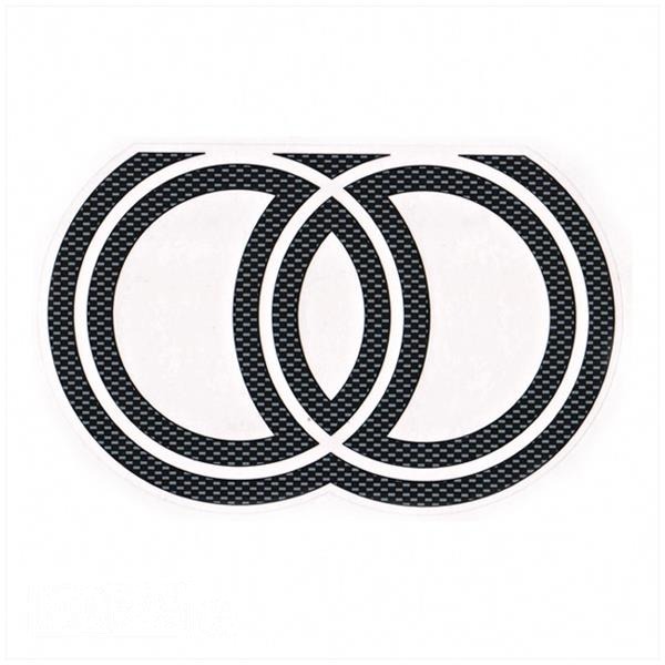 Gilera Sticker Embleem SET 2delig Carbon - Afbeelding 2