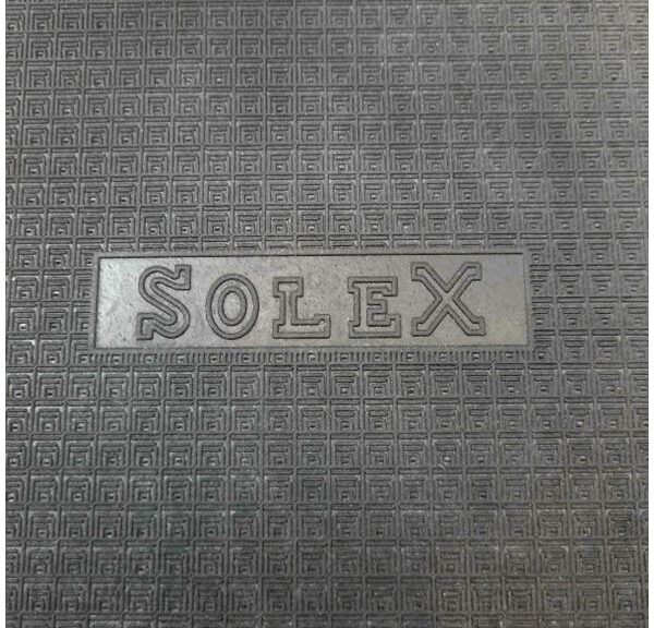 Spatlap Solex Zwart MET Opdruk