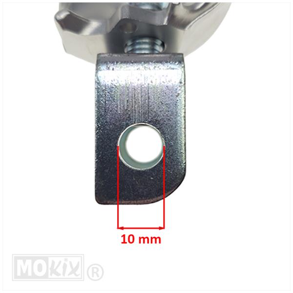 Voetsteunset Rieju MRX/SMX Aluminium Grijs - Afbeelding 4