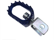 Voetsteunset Rieju MRX/SMX Aluminium Blauw