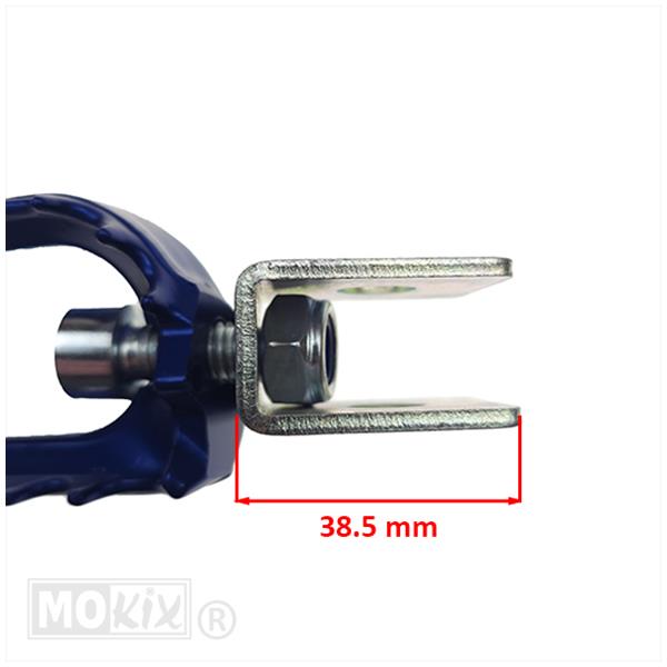 Voetsteunset Derbi Senda-R Aluminium Blauw - Afbeelding 2