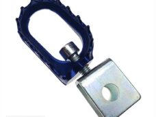 Voetsteunset Derbi Senda-R Aluminium Blauw
