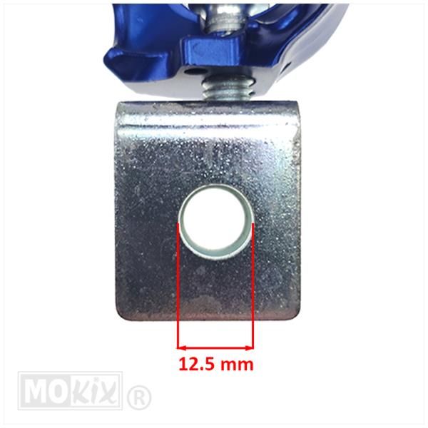 Voetsteunset Derbi Senda-R Aluminium Blauw - Afbeelding 4