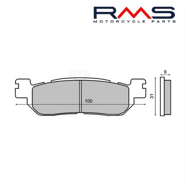 Remblokset RMS (YA Majesty 250/ITALJET Jetset 01)"