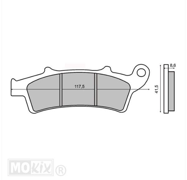 Remblokset RMS (Malaguti Madison)
