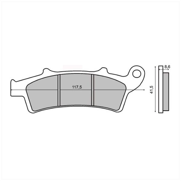 Remblokset RMS (Malaguti Madison)
