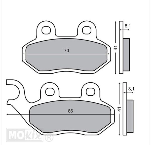 Remblokset RMS (SYM Fiddle/Orbit/Symly/Allo) CE