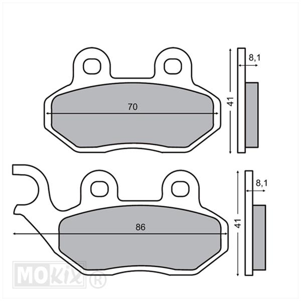 Remblokset RMS (SYM Fiddle/Orbit/Symly/Allo) CE