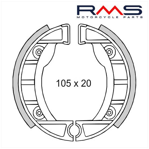 Remschoen-SET Tomos A35 NT 105mm RMS