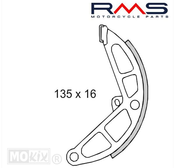 Bremsesko Vespa Ciao/SI Bag - RMS