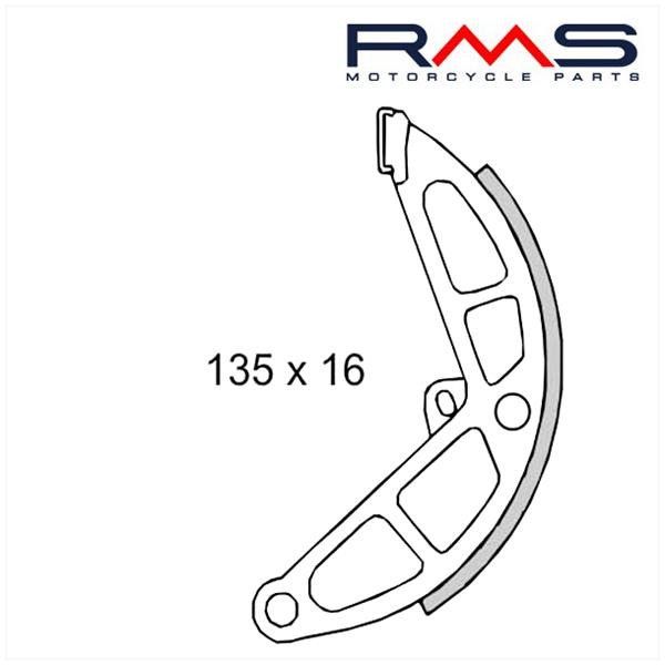 Remschoen Vespa Ciao/SI Achter - RMS