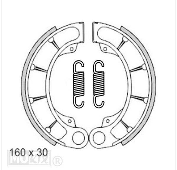 Remschoen-SET Honda Pantheon RMS CE