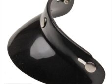 Helm Klep LE Mans/Custom 195mm Zwart MKX