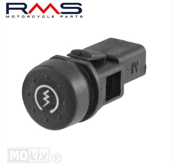 Start Knop Piaggio Runner ET2 Rond - RMS