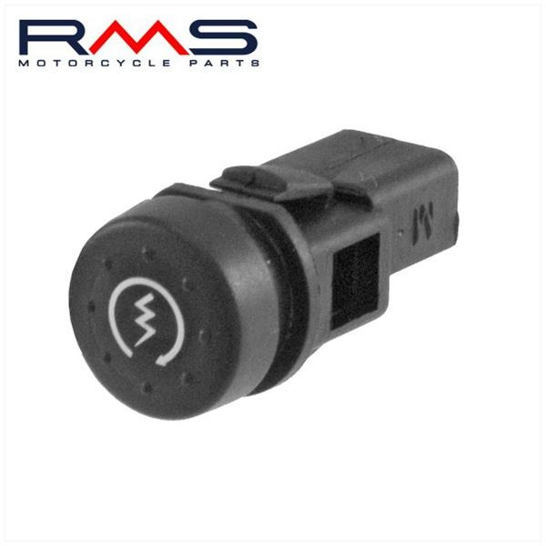 Start Knop Piaggio Runner ET2 Rond - RMS