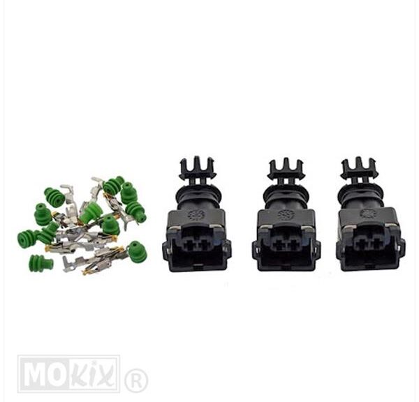 Connector Stekker Plugset (Minitimer) 3delig WR - RMS
