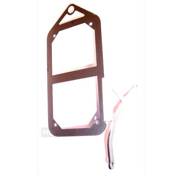 Kentekenplaathouder Morini Aluminium Staand - Opticparts