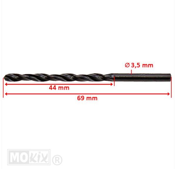 Spiraalboor  3.5mm (10)