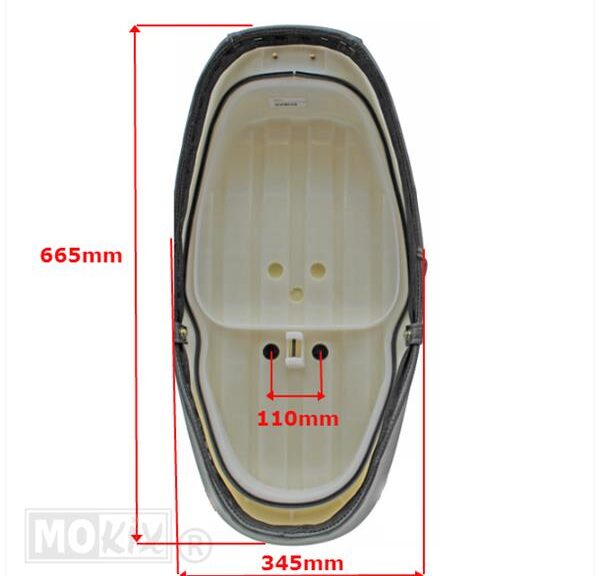 Buddy Seat China Grand Retro Zwart