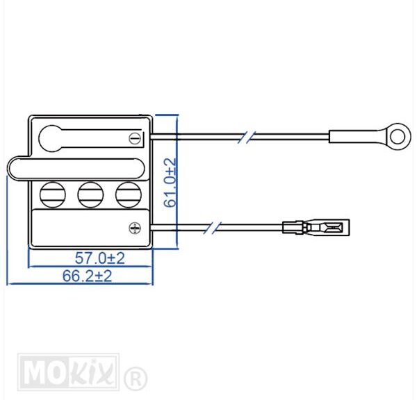 Accu 6N4A-4D 57x61x130 - Yacht