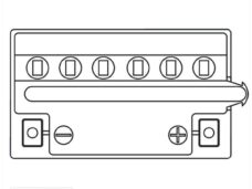 Accu CB 4L-B (YB 4L-B) 121x71x92 Yacht