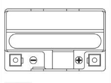 Accu CT 4L-BS (YT 4L-BS) +Acid Pack 113x70x88 - Yacht