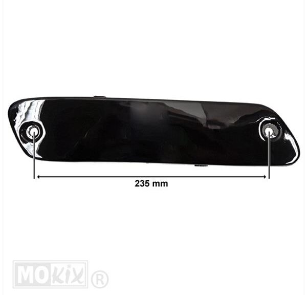 Deksel Zijscherm China Grand Retro 235mm Zwart