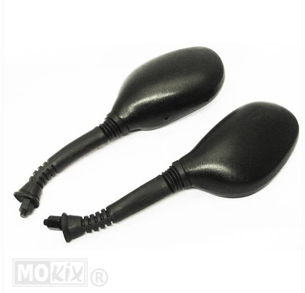 Spiegel China JET TEN Zwart SET Links+Rechts - MKX