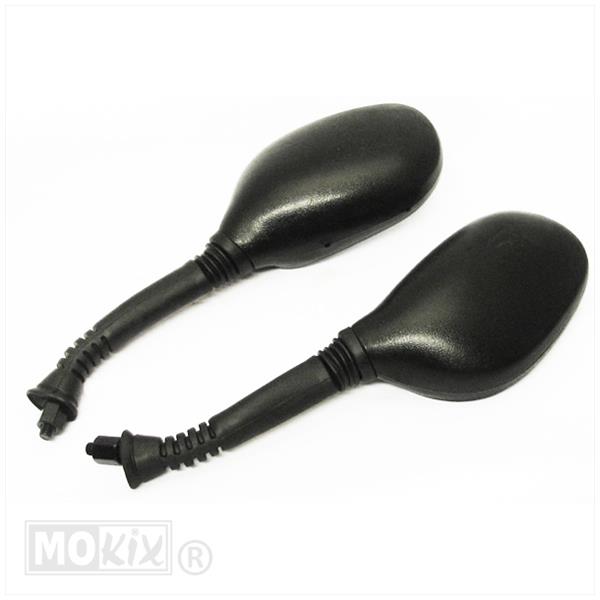 Spiegel China JET TEN Zwart SET Links+Rechts - MKX