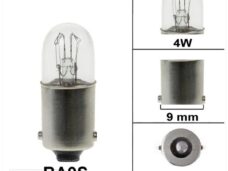 Lamp BA9S  6V   4W CE (1) - Bosma