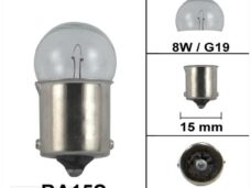 Lamp BA15S  6V  8W G19 (1)