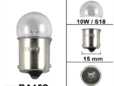 Lamp BA15S  6V 10W S18 (1) - Bollard
