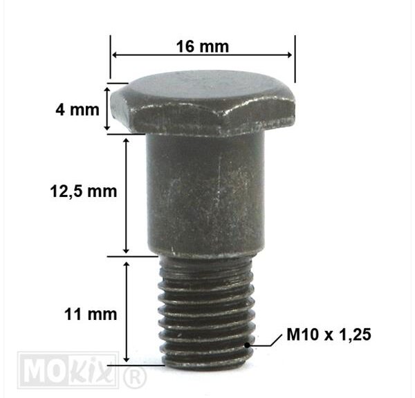 Bout Zijstandaard China Classic LX M10x1.25x22 (1)