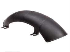 Achterbandspatbord China Grand Retro Zwart