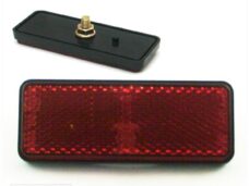 Reflector Rechthoek 90x35 Rood 1 Bout M6 CE