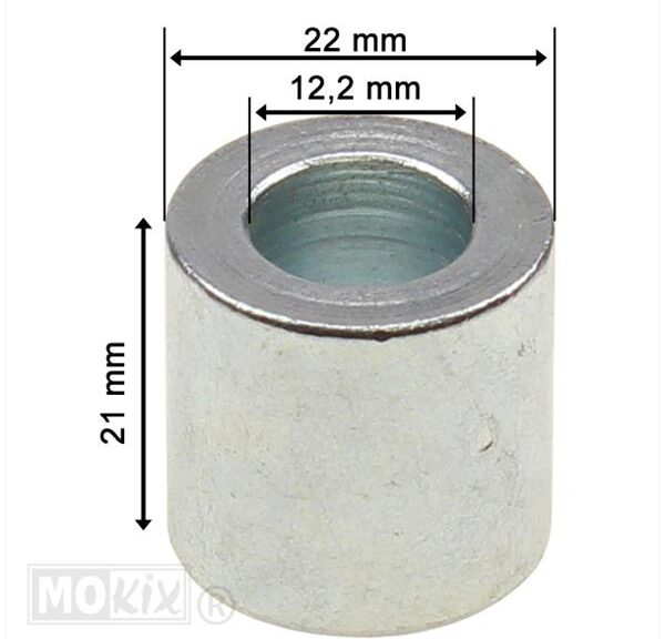 Voorwielas BUS Generic 21x22x12.2mm - Bollard